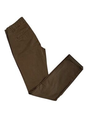 J.Crew Bennett Chino Women’s Sz 2P Olive Green Khaki Pants Petite Tapered leg